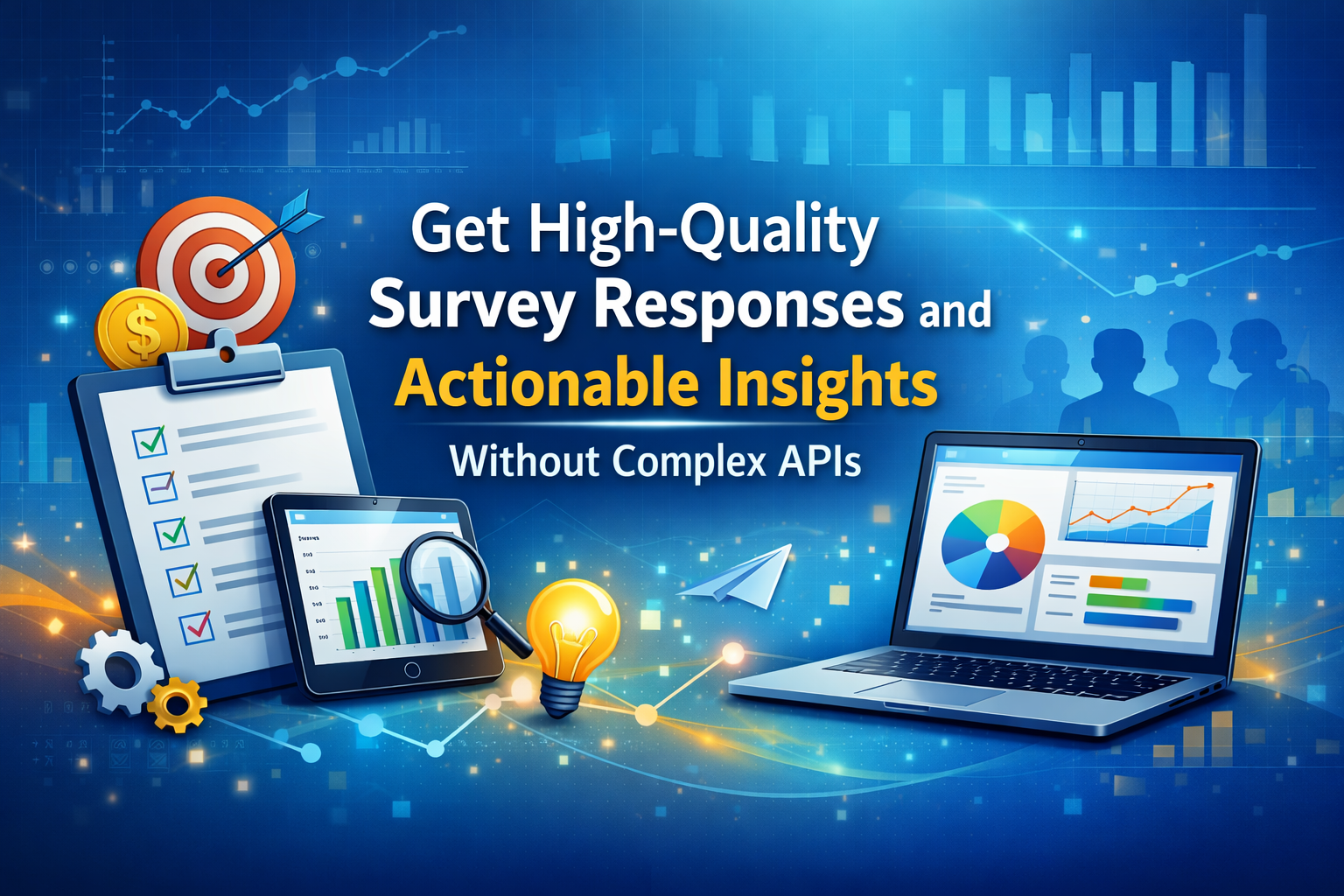 Get High-Quality Survey Responses and Actionable Insights Without Complex APIs