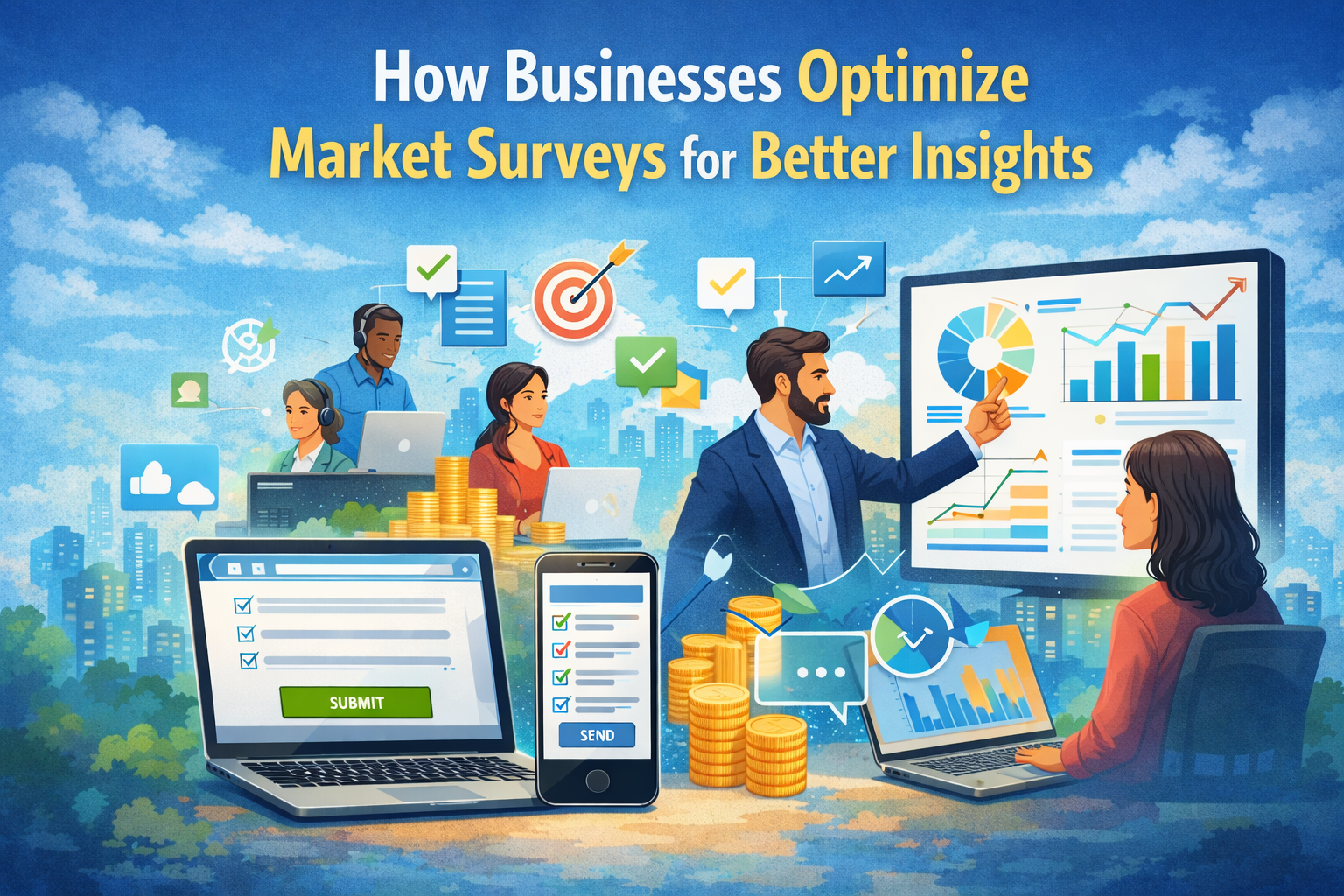 How Businesses Optimize Market Surveys for Better Insights