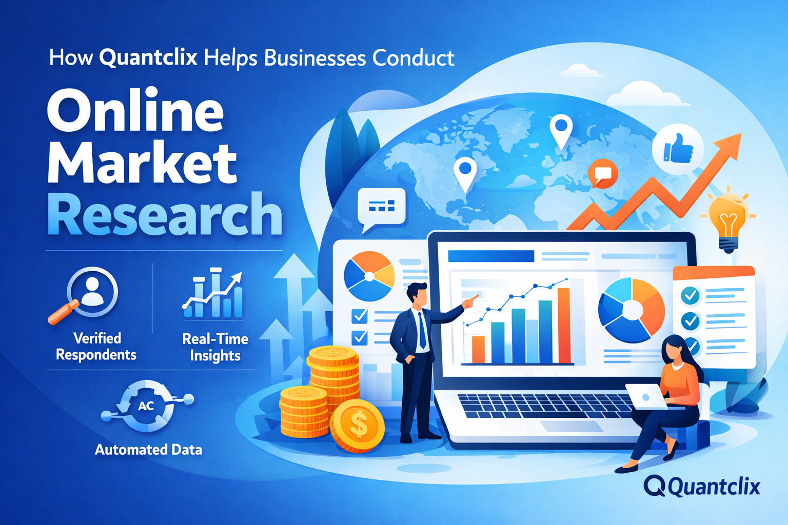 How Quantclix Helps Businesses Conduct Online Market Research