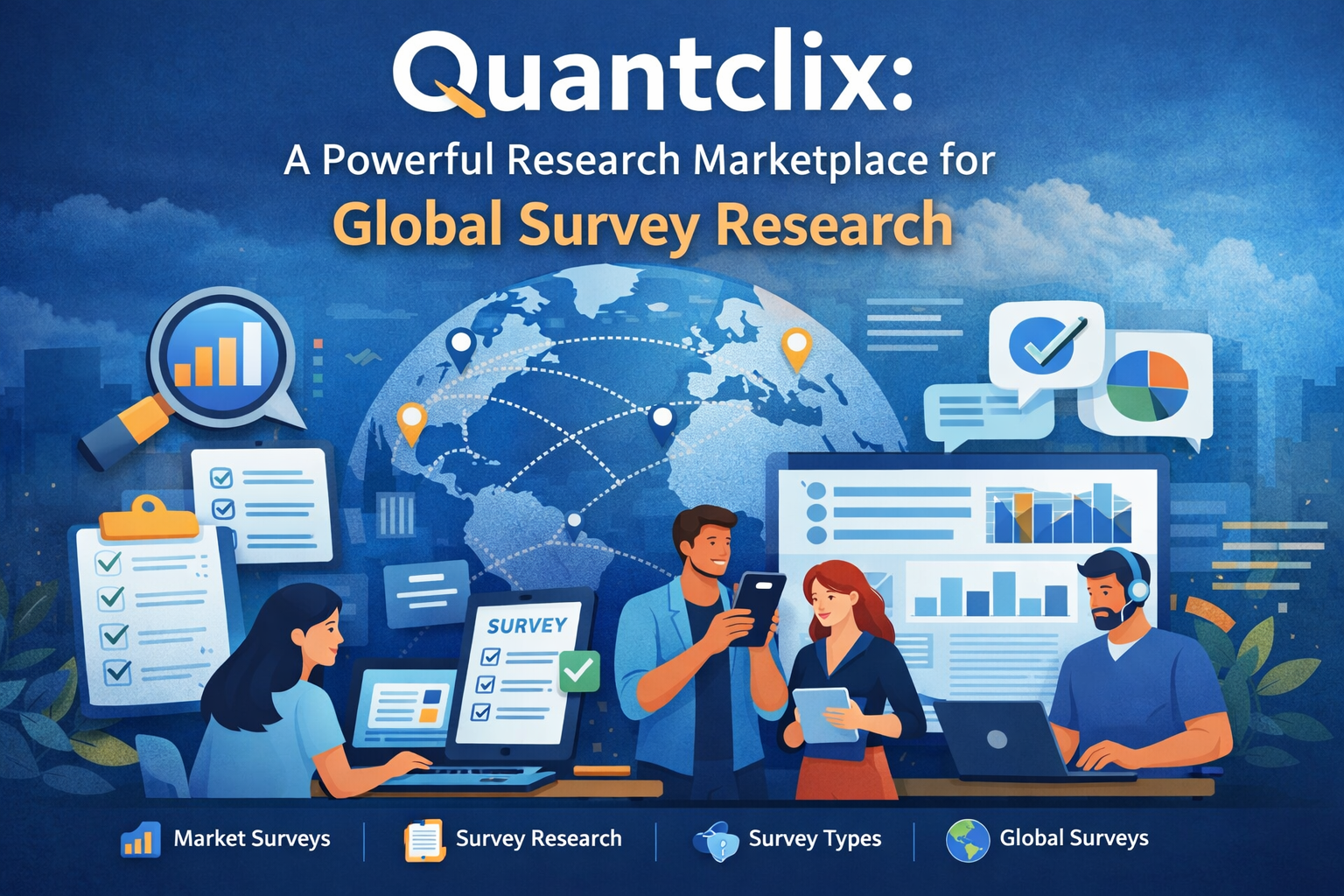 Quantclix: A Powerful Research Marketplace for Global Survey Research