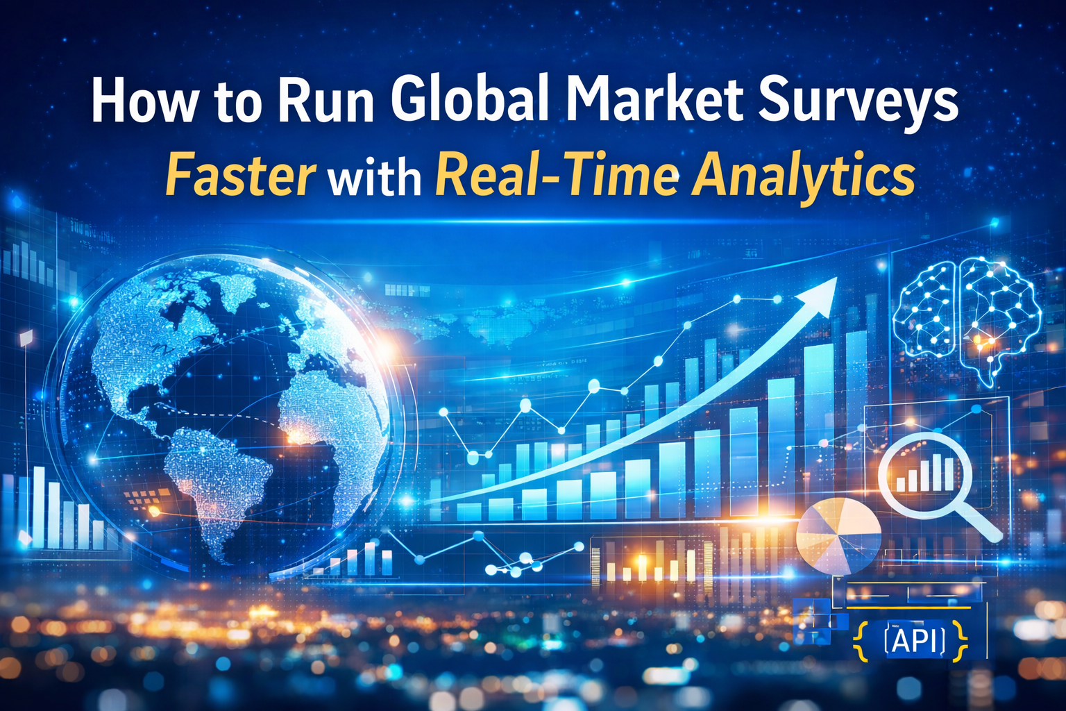 How to Run Global Market Surveys Faster with Real-Time Analytics