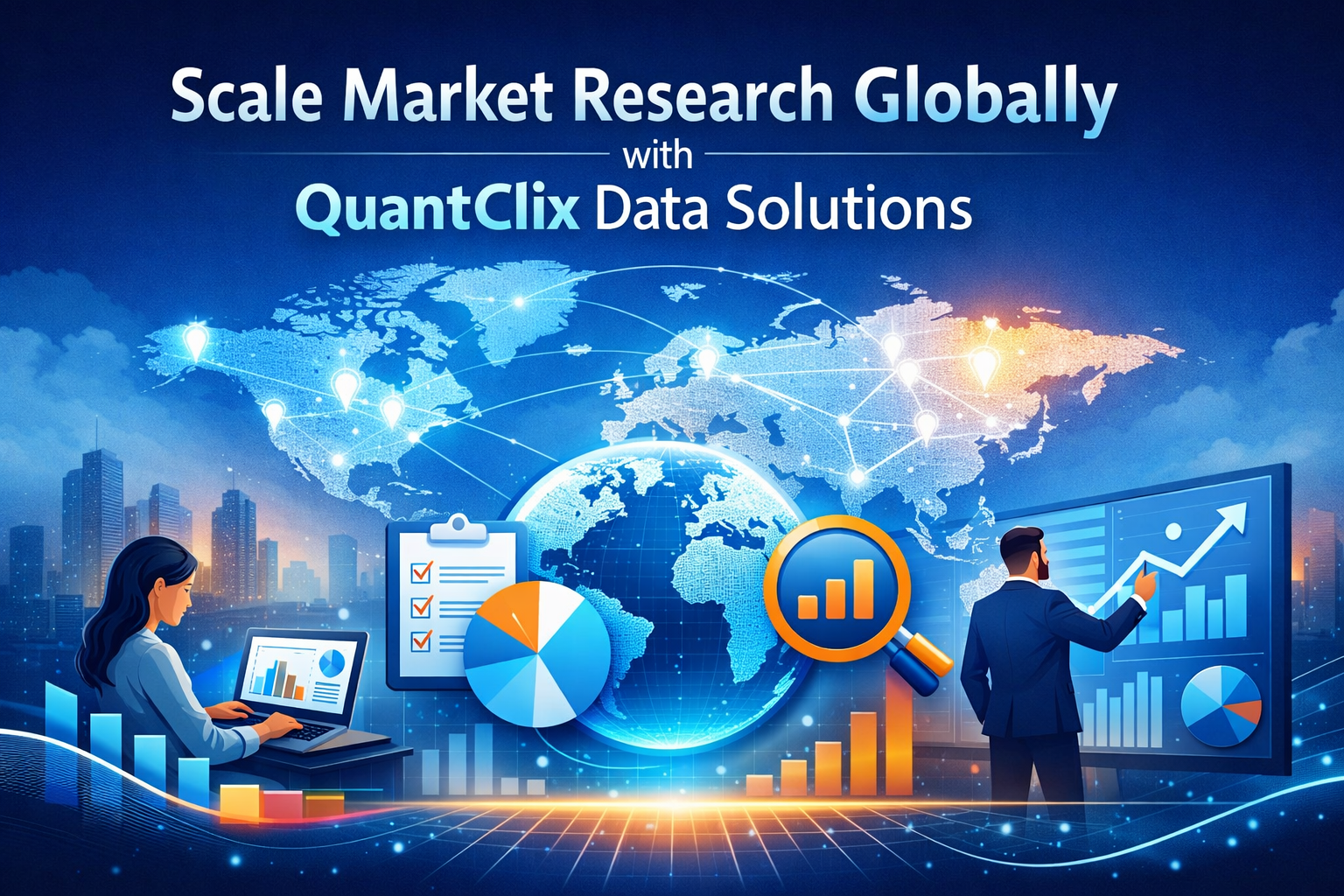 Scale Market Research Globally with QuantClix Data Solutions